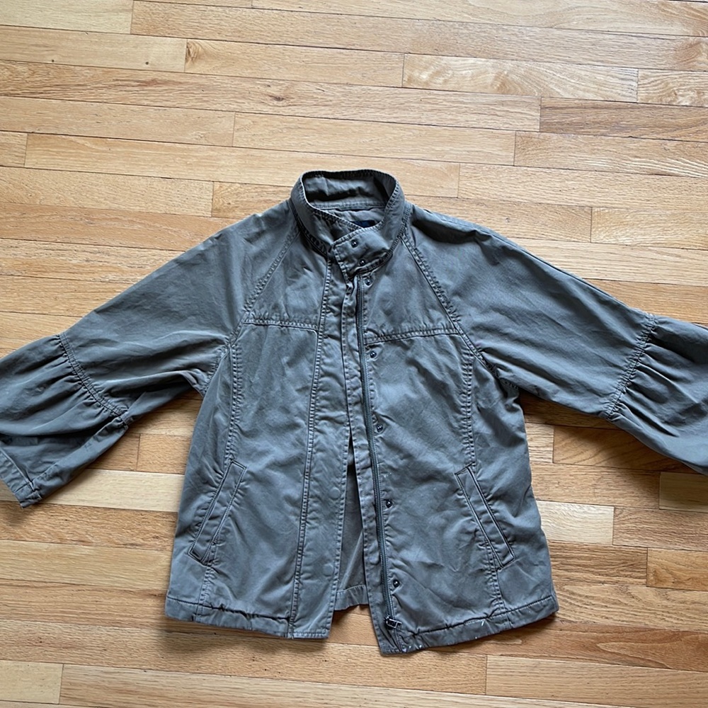 Banana Republic Utility Bell Sleeve Jacket